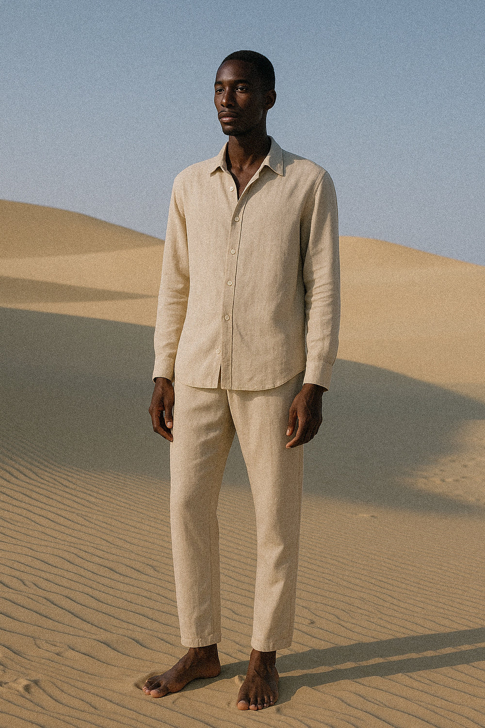 Linen Drawstring Pants